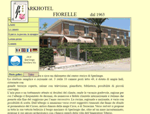 Tablet Screenshot of parkhotelfiorelle.com